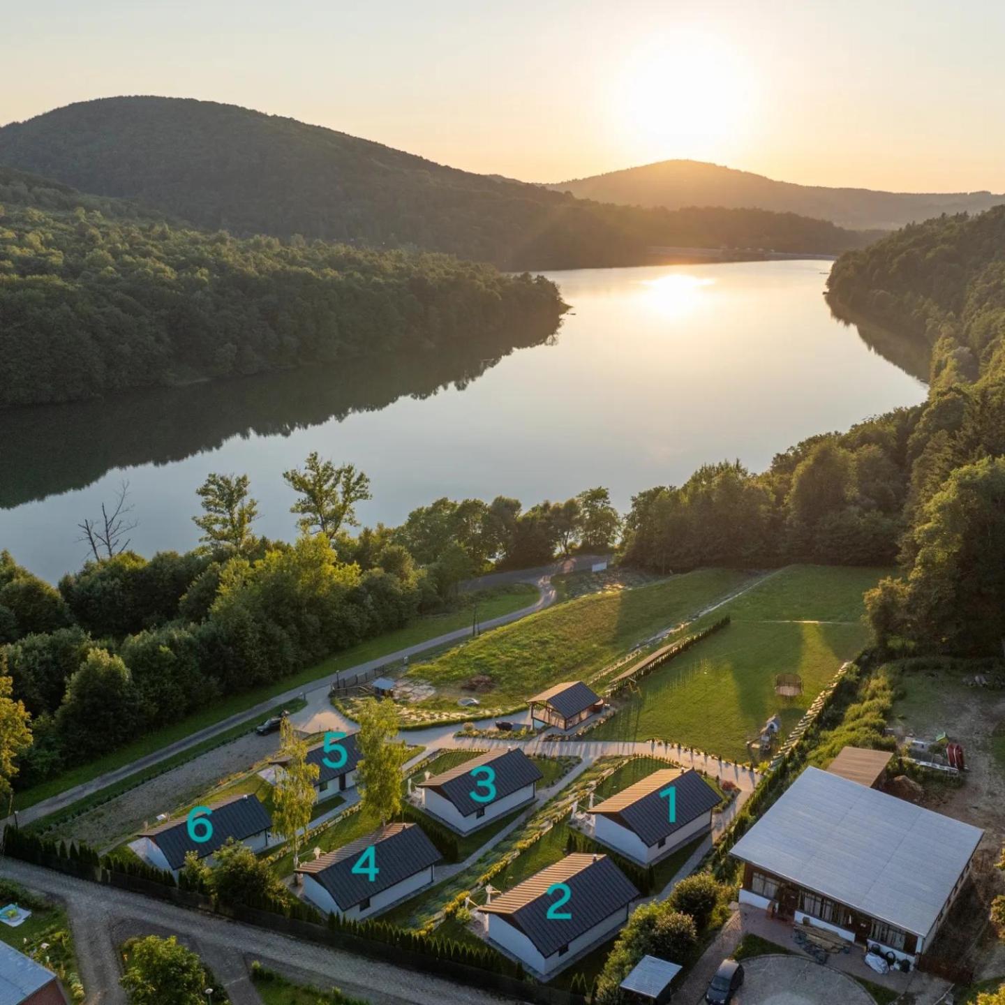 Domki Koziniec6 Na Wylacznosc Myczkowce Solina Bieszczady Экстерьер фото